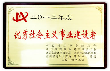 優(yōu)秀社會主義事業(yè)建設者